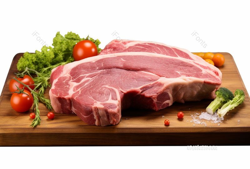 切板上的生猪肉脖子,高清,摄影图,摄影图片,图片大全,摄影图免费下载